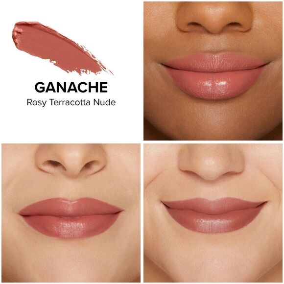 Too Faced Ganache Cocoa Bold Lipstick- Rosy Terracotta Nude - Picture 7 of 16